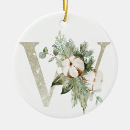 Personalized Christmas ornament with your initials