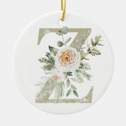 Personalized Christmas ornament with your initials