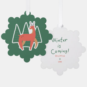 Personalized Christmas Ornaments – Cute Holiday 