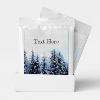 Personalized Christmas Party Hot Chocolate Packets Hot Chocolate Drink Mix