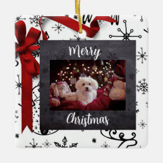 Personalized Christmas Pet Themed Ornament