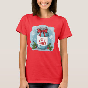 Personalized Christmas Pharmacy T-Shirt Joy Cheer