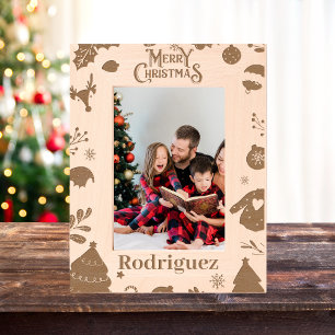  Personalized Christmas Photo Frame Engraved Frames