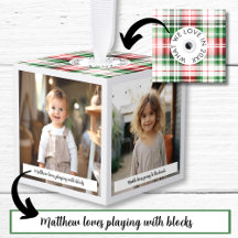 Personalized Christmas Photo Love Quote Farmhouse