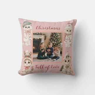 Personalized Christmas Photo Pillow