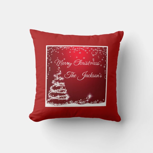 Personalized Christmas pillow (Front)