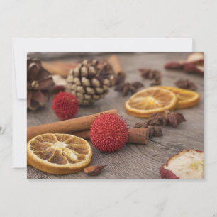 Personalized Christmas Potpourri Card
