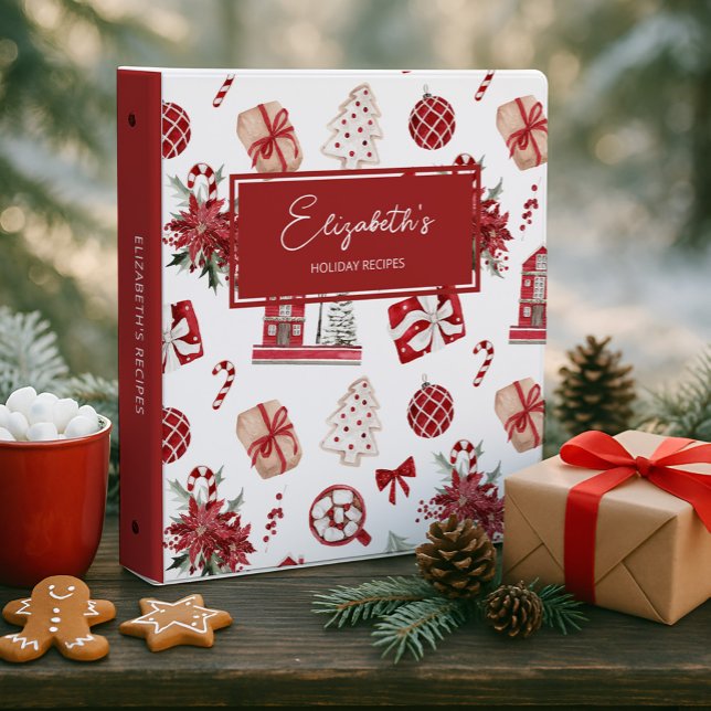 Personalized Christmas Recipe Binder (Creator Uploaded)