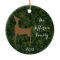 Personalized Christmas Rein Deer Family Ornament