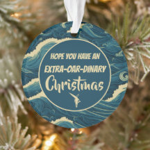 Personalized Christmas rowing funny acrylic 