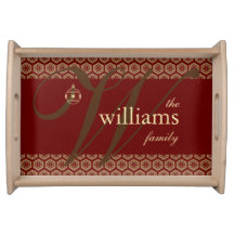 Personalized Christmas Serving Tray