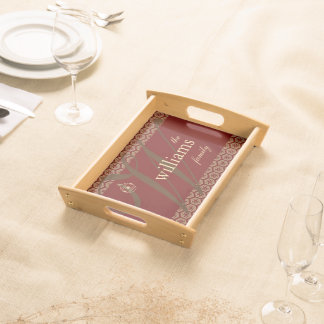 Personalized Christmas Serving Tray