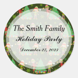 Personalized Christmas Sticker