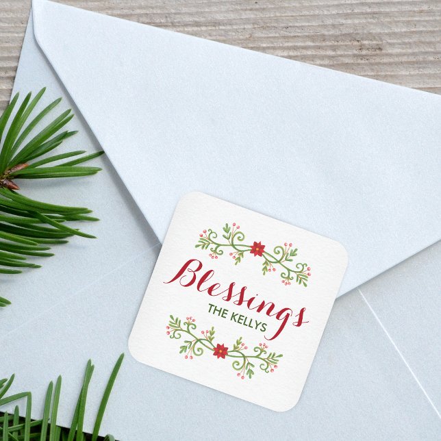 Personalized Christmas Sticker (Personalized Christmas Sticker)