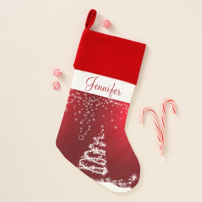 Personalized Christmas stocking (Front)