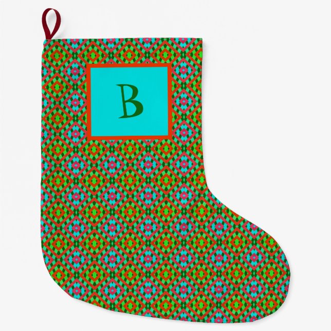 Personalized Christmas stocking (Front)