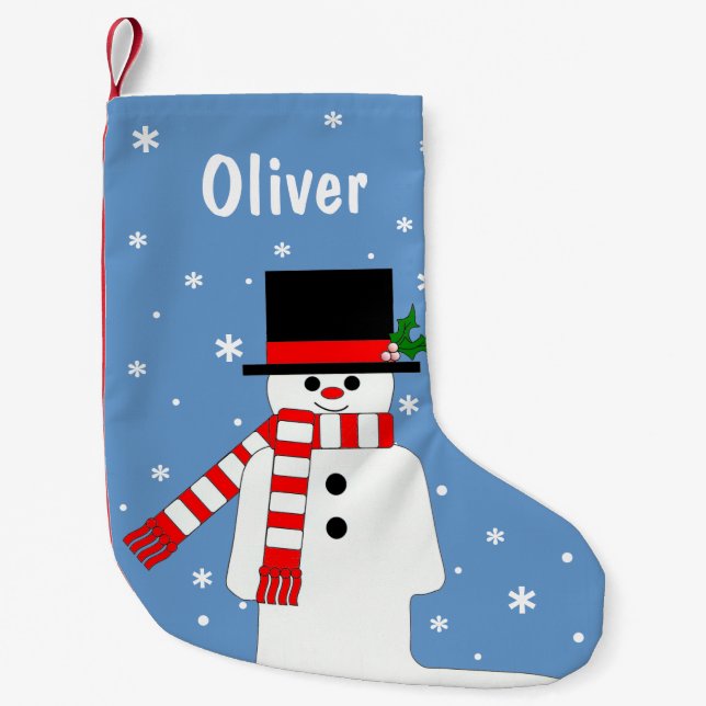 Personalized Christmas Stocking for Oliver (Front)
