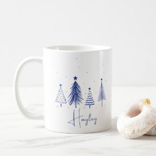 Personalized Christmas Tree Coffee Mug