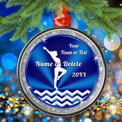 Personalized Christmas Tree Gymnast Ornament