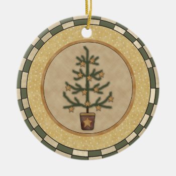 Personalized Christmas Tree Ornament by christmas_tshirts at Zazzle