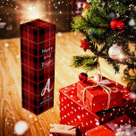 Personalized Christmas wine box<br><div class="desc">Personalized wine box with the Christmas motifs.</div>