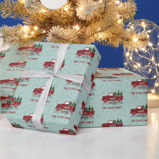 Personalized Christmas Wrapping Paper (Holidays)