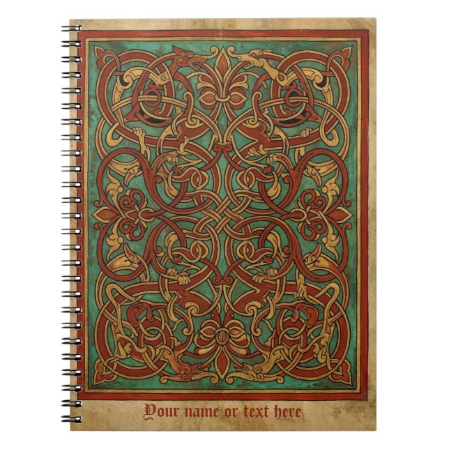 Personalized "Chronicles of Yggdrasil" Notebook (Front)