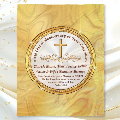 Personalized Church Anniversary Gifts, Pastor