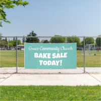 Personalized Church Bake Sale Banner