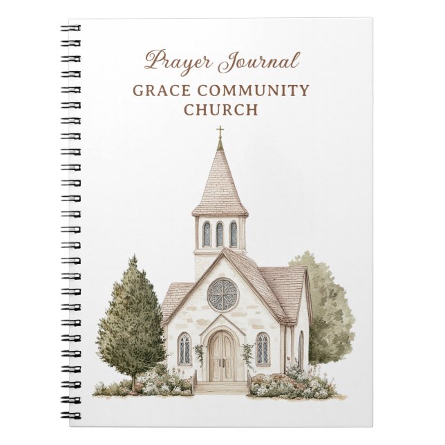 Personalized Church Prayer Journal (Front)