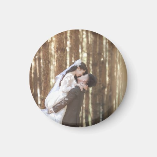 Personalized Circle Magnet for Home Decor | Magnet