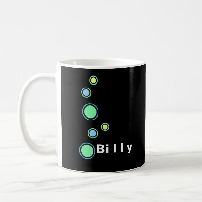 Personalized Circle Mugs (Left)