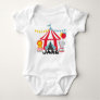 Personalized Circus Theme Birthday Baby Body Suit Baby Bodysuit