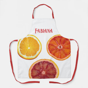 Personalized Citrus Fruit Apron