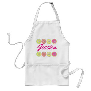 Personalized Citrus Fruit Lemon Lime Orange Slices Adult Apron