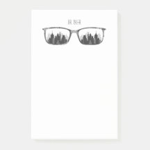 Personalized City & Eyeglasses Notes