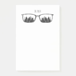 Personalized City & Eyeglasses Notes