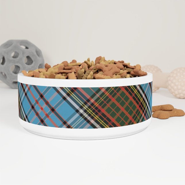 Personalized Clan Anderson Tartan Plaid Pattern Bowl (Creator Uploaded)