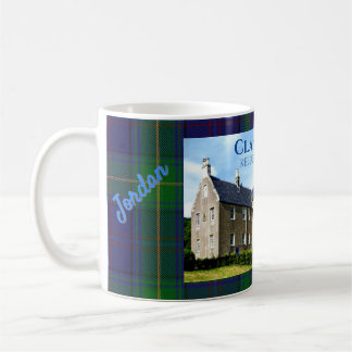 Personalized Clan Boyle's Kelburn Castle & Tartan Coffee Mug