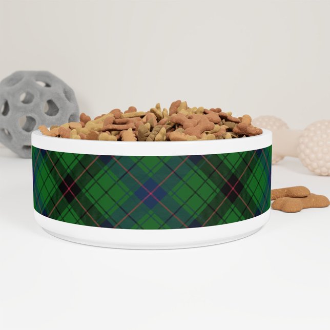 Personalized Clan Davidson Tartan Plaid Pattern Bowl (Creator Uploaded)