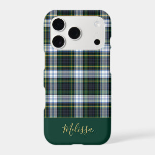 Personalized Clan Gordon Tartan Plaid Name iPhone 17 Pro Case