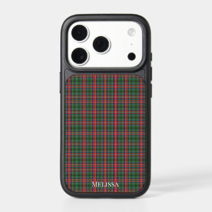 Personalized Clan MacCulloch Plaid Pattern Tartan iPhone 17 Pro Case