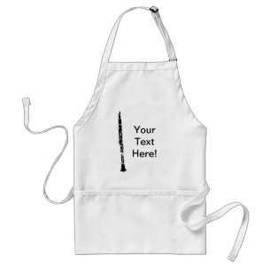 Personalized Clarinet Adult Apron