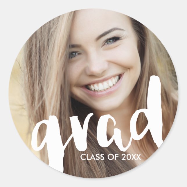 Personalized Class of 2016 Grad Envelope Seal (Front)