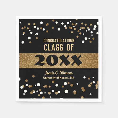 Personalized Class of 2020 Graduation Party  Napkins