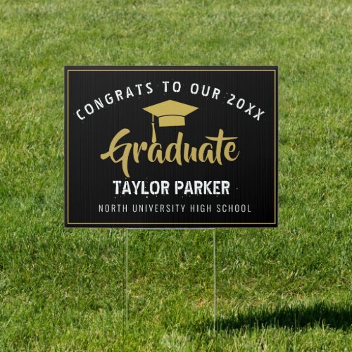 Personalized class of 2023 Graduation  Sign