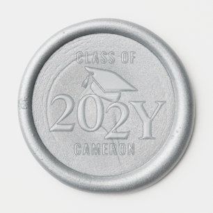 Personalized Class of 2024 Graduation Wax Seal Sticker