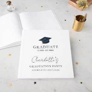 Personalized Class of 2026 Graduation Icon Guest Book