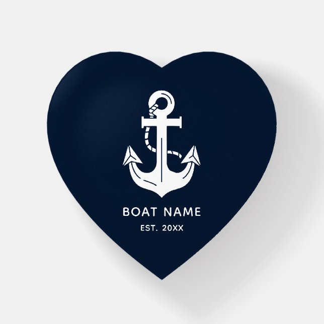 Personalized Class of 2026 Nautical Icon Paperweight (Front)