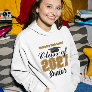Personalized Class of 2027 High School Senior Hoodie